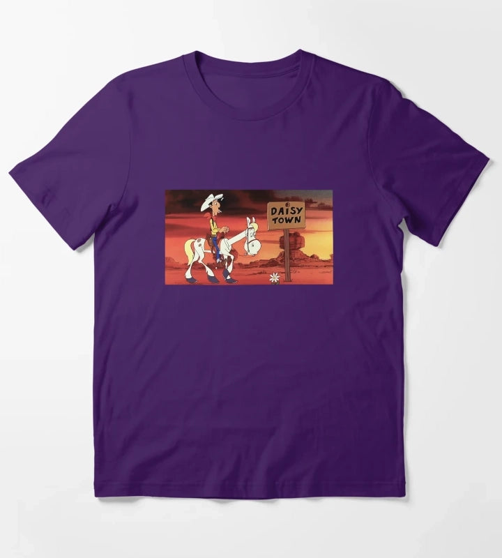 Lck American Lk daisy city T-Shirt Purple