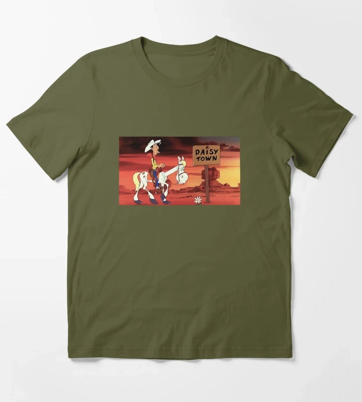 Lck American Lk daisy city T-Shirt Olive Green