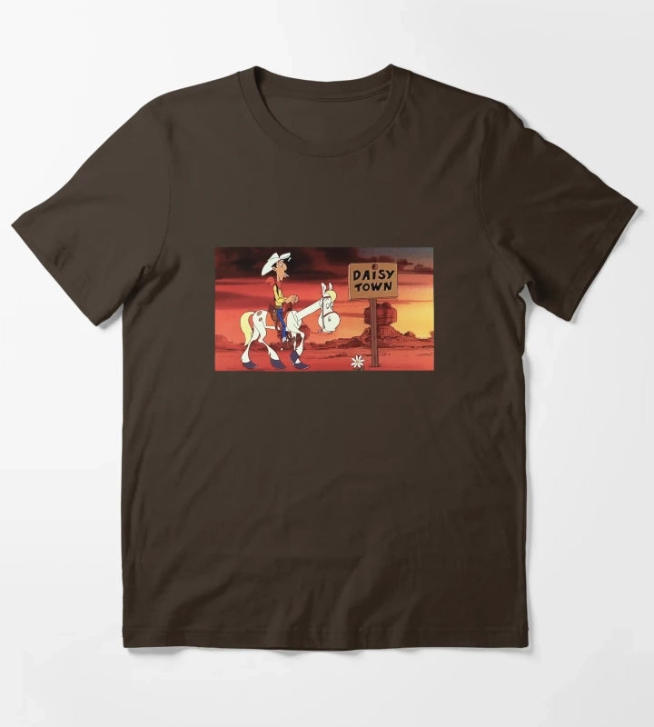 Lck American Lk daisy city T-Shirt Brown