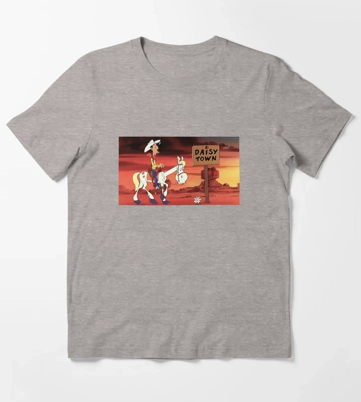 Lck American Lk daisy city T-Shirt Heather Grey