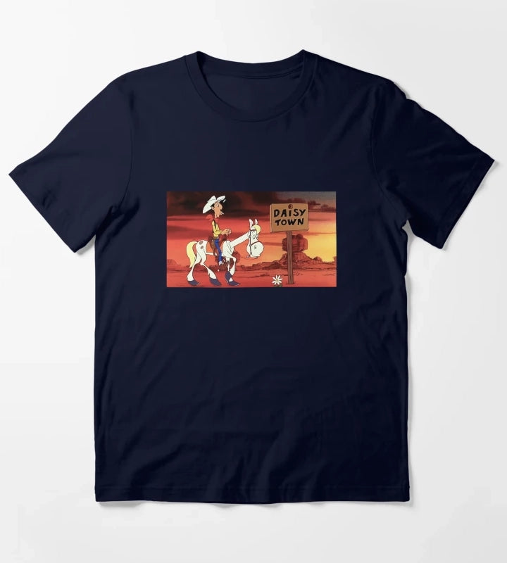 Lck American Lk daisy city T-Shirt Navy