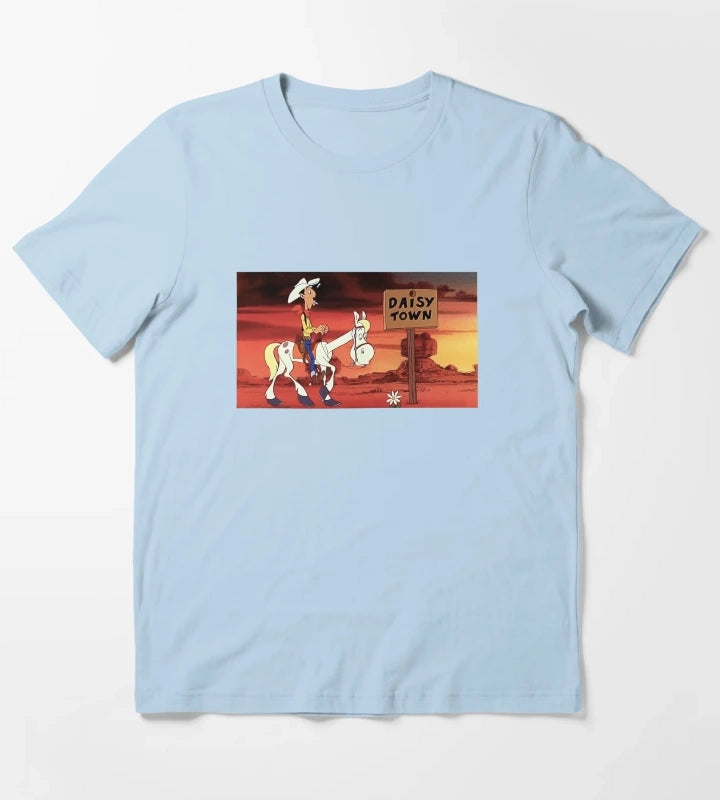 Lck American Lk daisy city T-Shirt Sky Blue