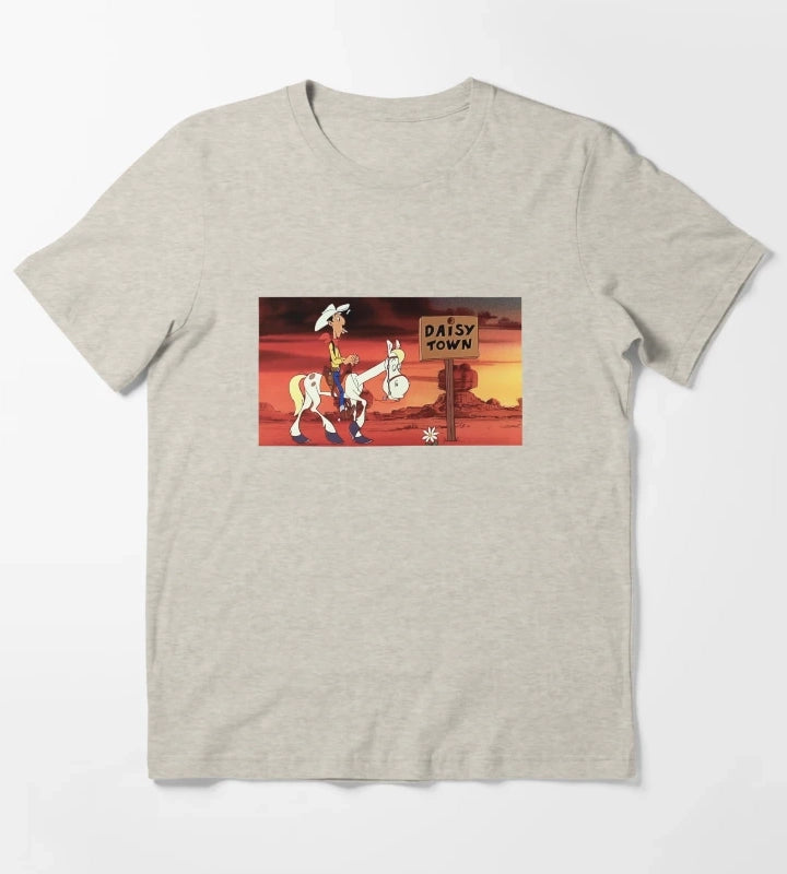 Lck American Lk daisy city T-Shirt Cream