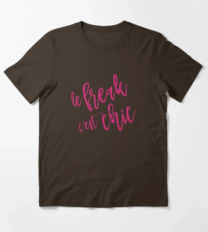 Le Freak Cest Chic T-Shirt Brown