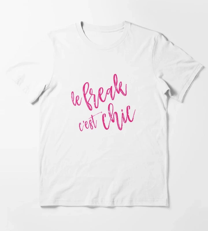 Le Freak Cest Chic T-Shirt White