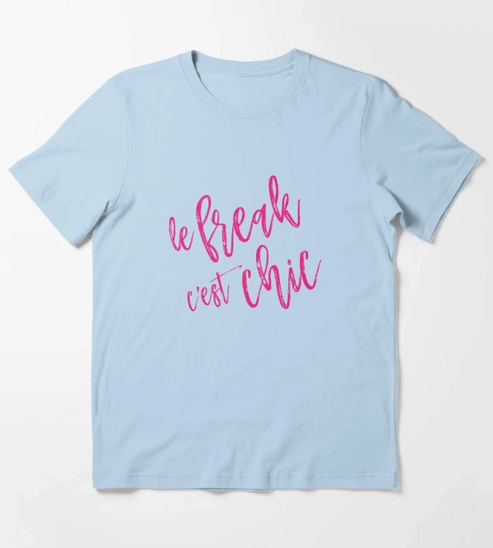 Le Freak Cest Chic T-Shirt Sky Blue