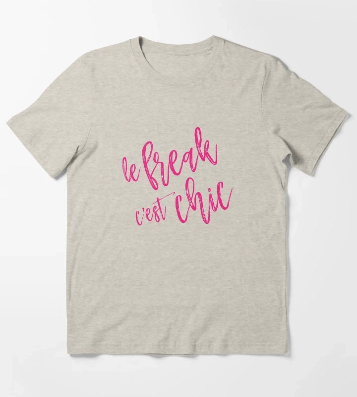 Le Freak Cest Chic T-Shirt Cream