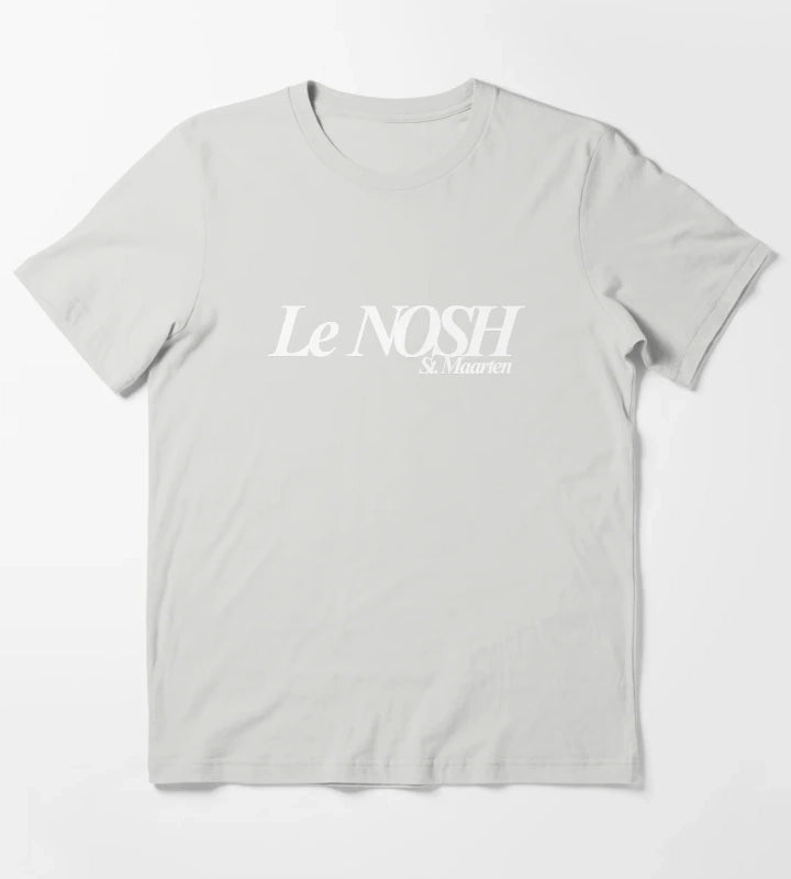 Le NOSH St Maarten T-Shirt Light Grey