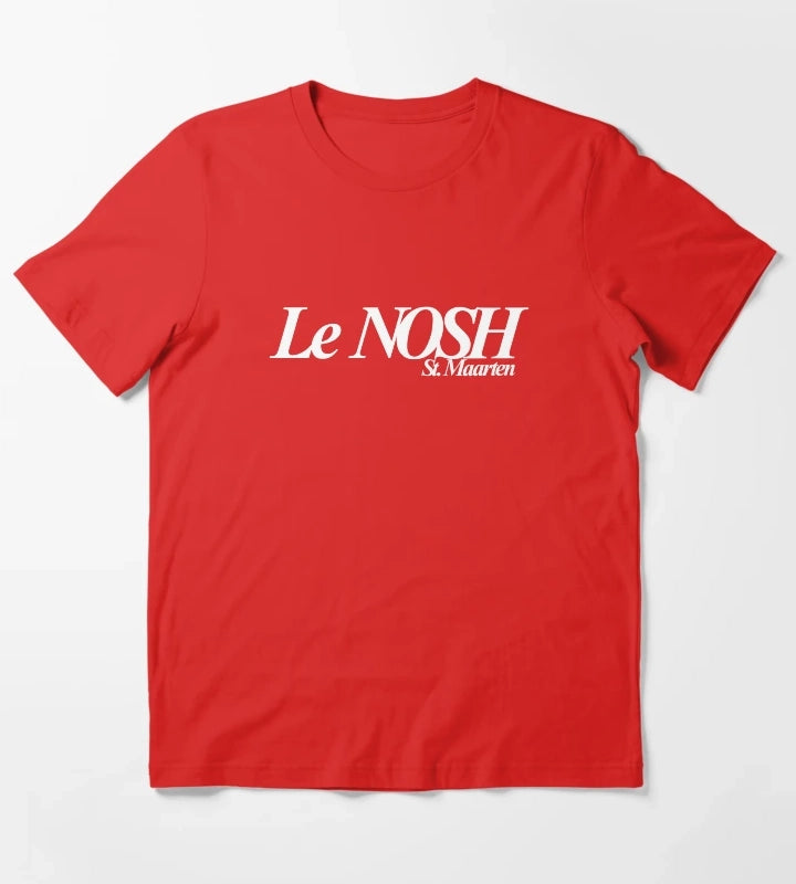 Le NOSH St Maarten T-Shirt Red