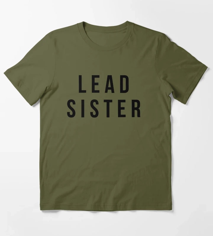 Lead Sister Carpenters T-Shirt Olive Green