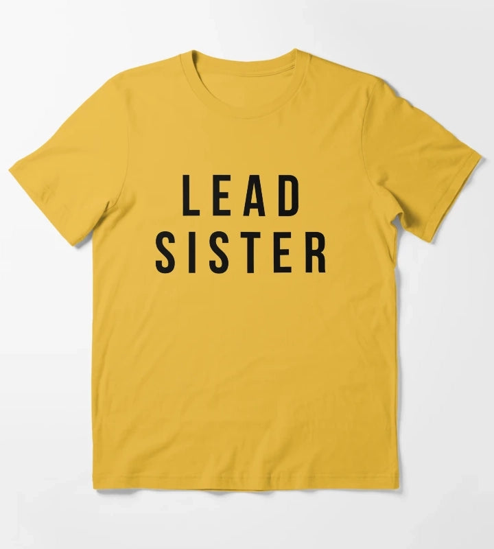 Lead Sister Carpenters T-Shirt Yellow