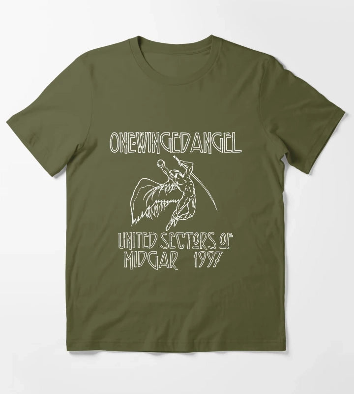 Led Highwind OneWinged Angel T-Shirt Olive Green