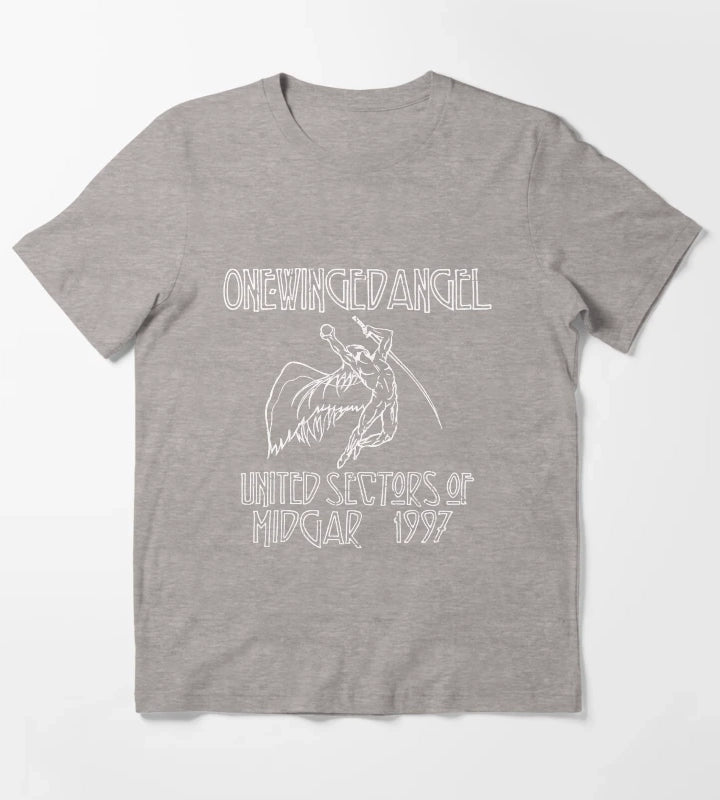 Led Highwind OneWinged Angel T-Shirt Heather Grey
