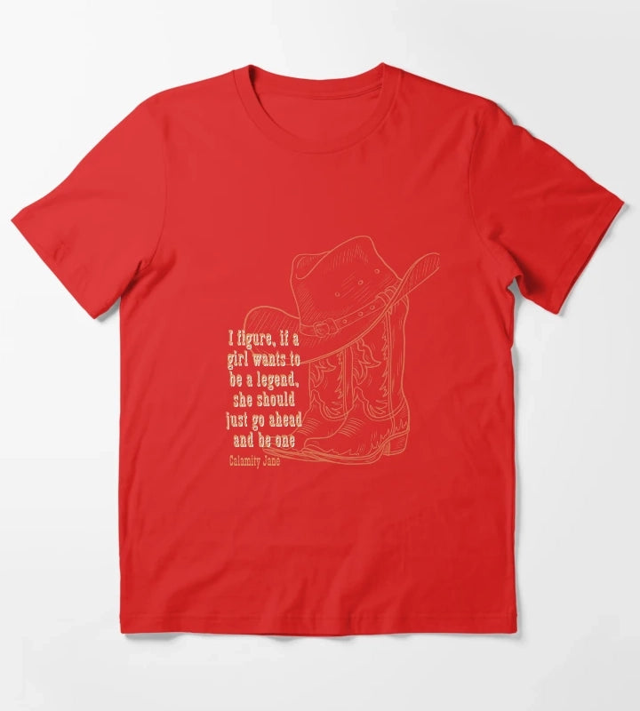 Legend Cowgirl T-Shirt Red