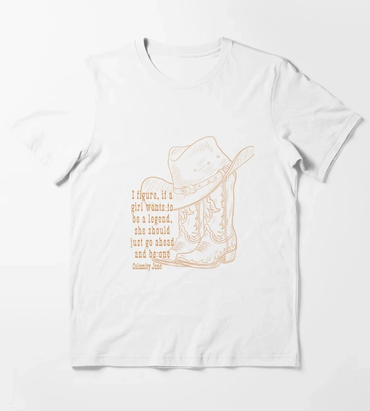 Legend Cowgirl T-Shirt White