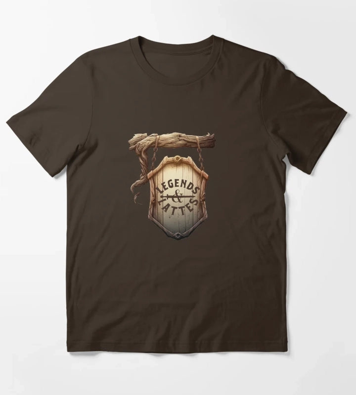 Legends Lattes inspired T-Shirt Brown