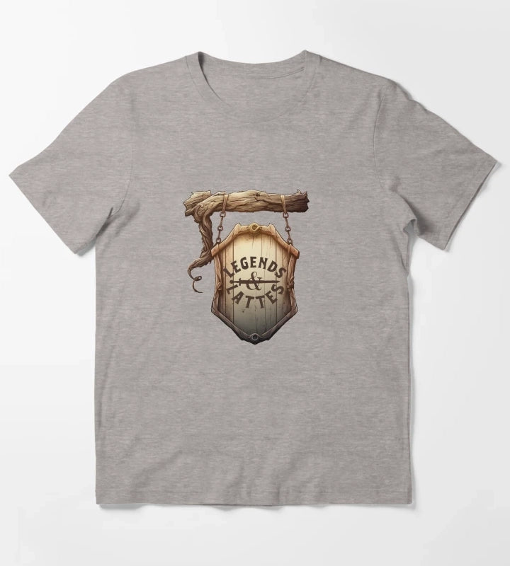 Legends Lattes inspired T-Shirt Heather Grey