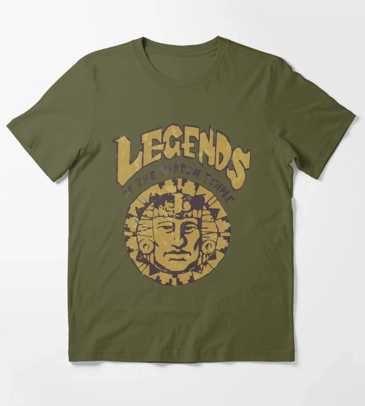 Legends of the Hidden Temple T-Shirt Olive Green