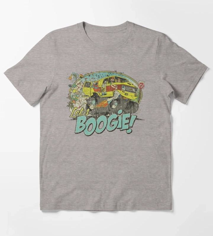 Lets Boogie 1970 T-Shirt Heather Grey