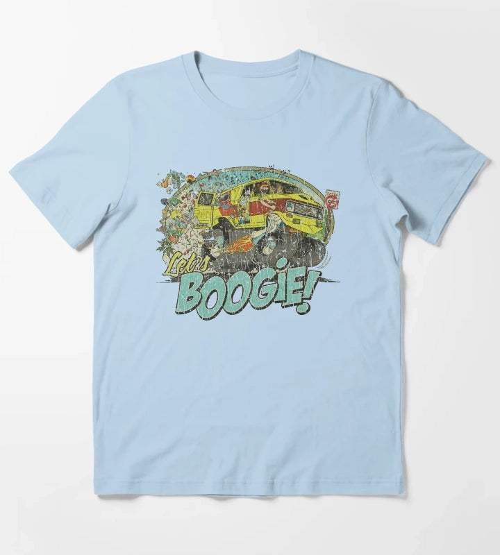 Lets Boogie 1970 T-Shirt Sky Blue