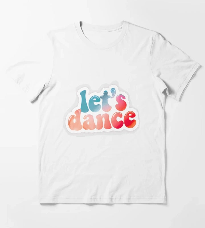 Lets Dance bold T-Shirt White