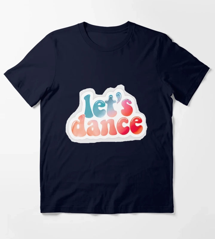 Lets Dance bold T-Shirt Navy