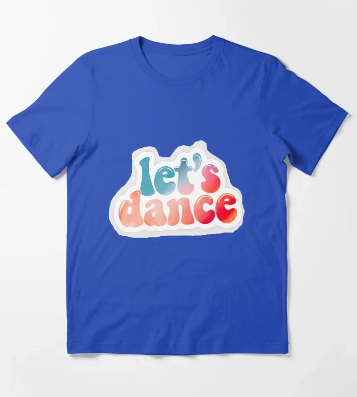 Lets Dance bold T-Shirt Blue