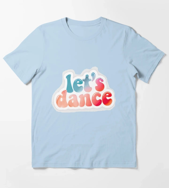 Lets Dance bold T-Shirt Sky Blue