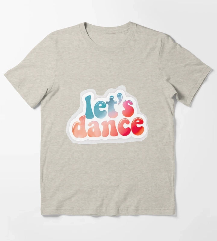 Lets Dance bold T-Shirt Cream