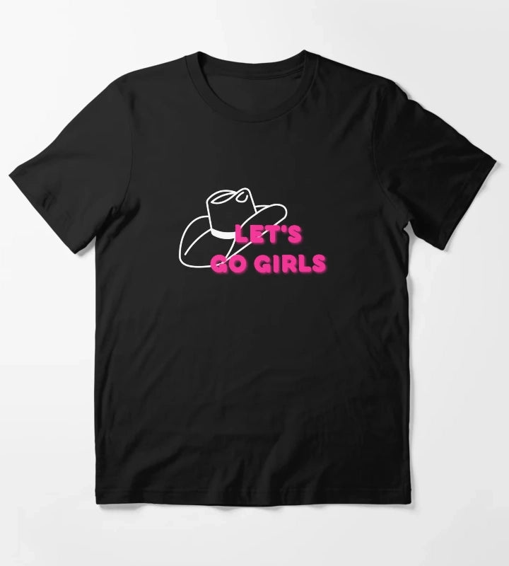 Lets Go Girls Black T-Shirt