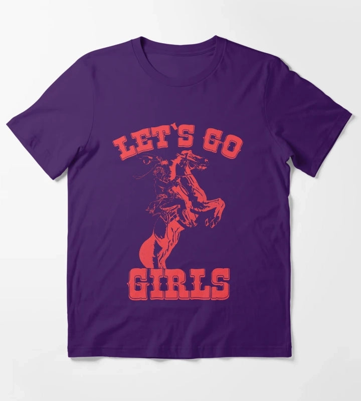 Lets Go Girls T-Shirt Purple