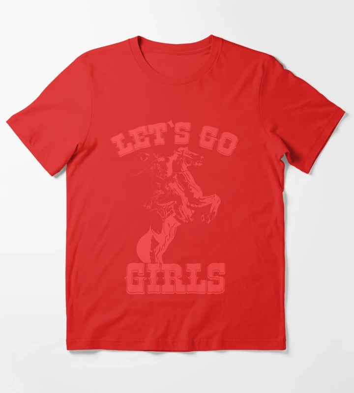 Lets Go Girls T-Shirt Red