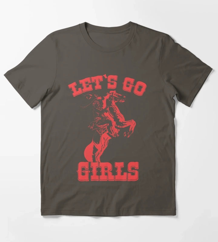 Lets Go Girls T-Shirt Dark Grey