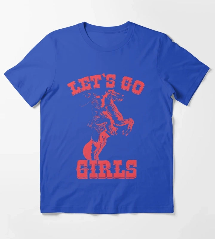 Lets Go Girls T-Shirt Blue