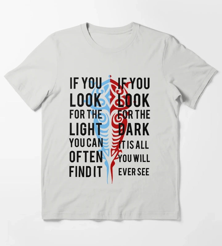 Light in the Dark T-Shirt Light Grey