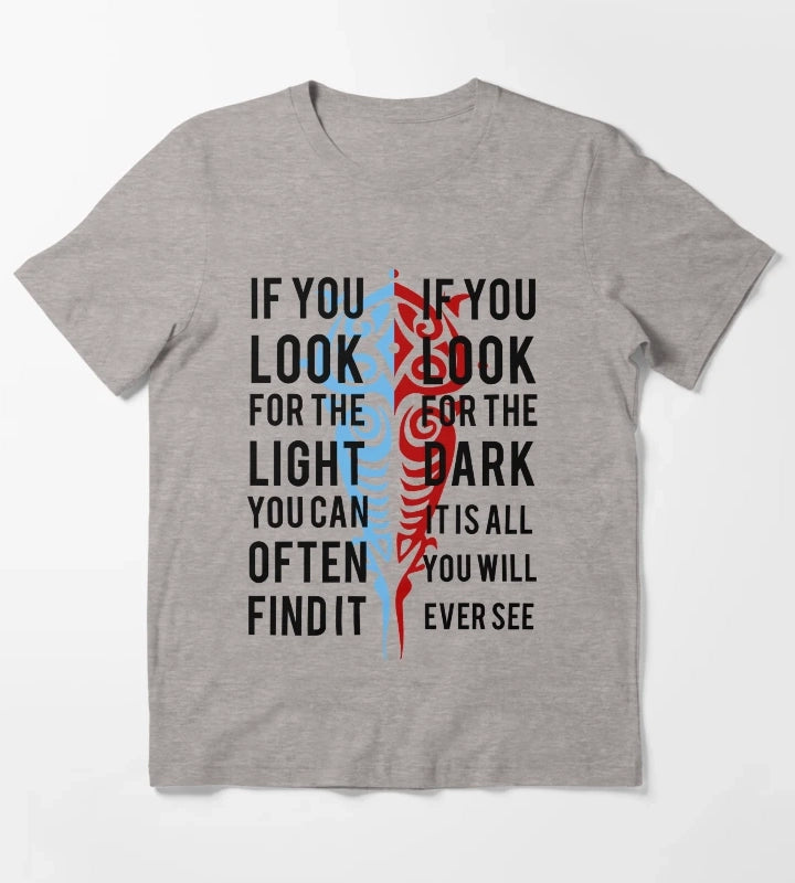 Light in the Dark T-Shirt Heather Grey