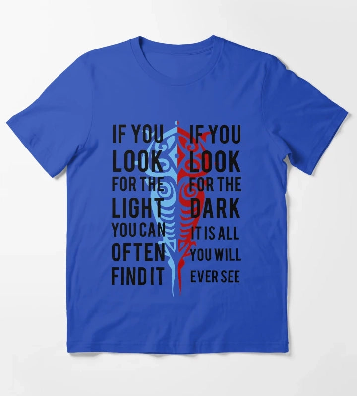 Light in the Dark T-Shirt Blue