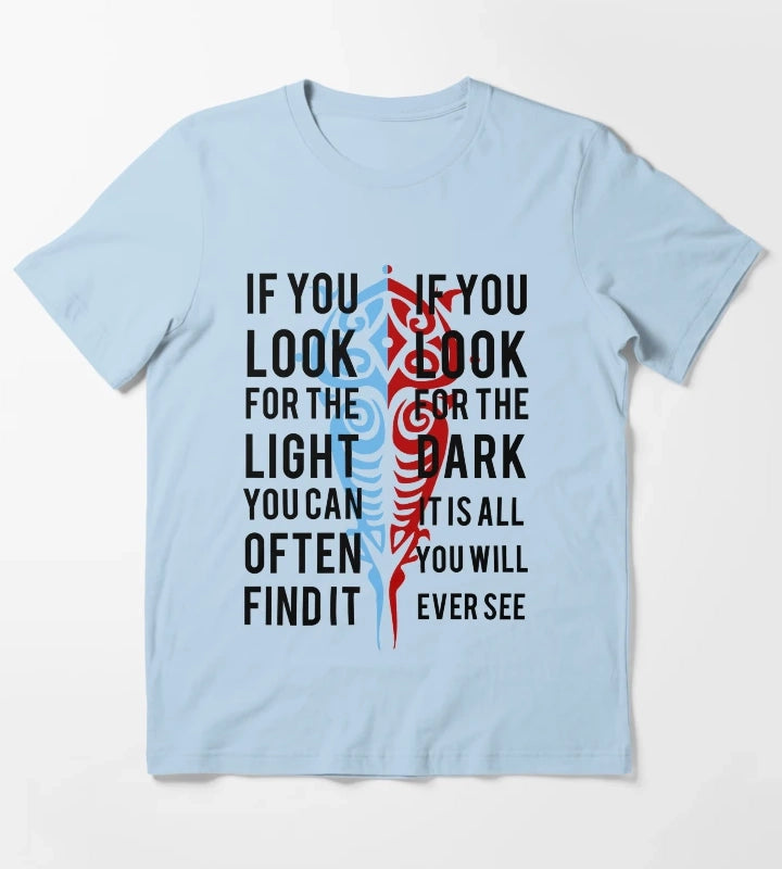 Light in the Dark T-Shirt Sky Blue