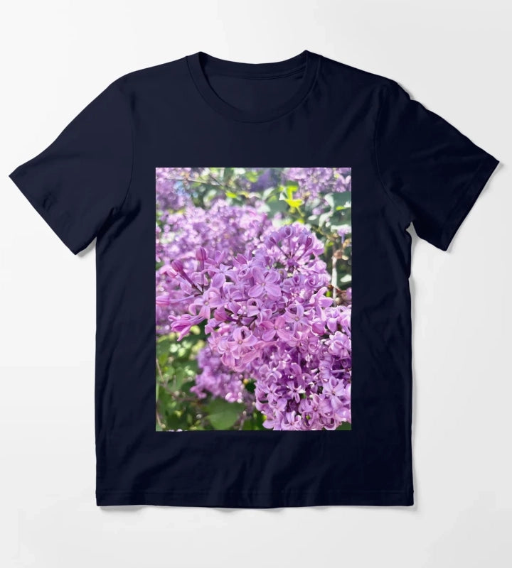 Lilacs T-Shirt Navy