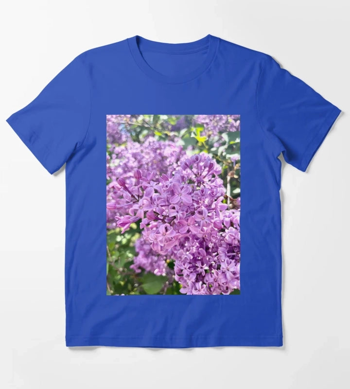 Lilacs T-Shirt Blue
