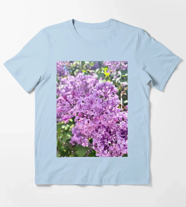 Lilacs T-Shirt Sky Blue