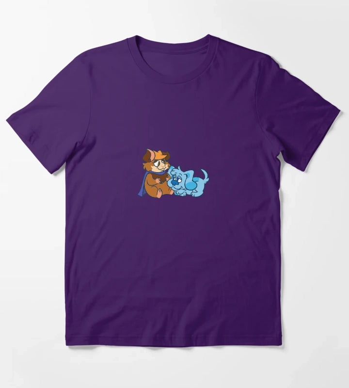 Linny and Blue T-Shirt Purple
