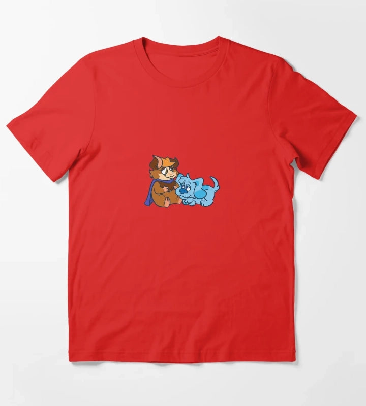 Linny and Blue T-Shirt Red