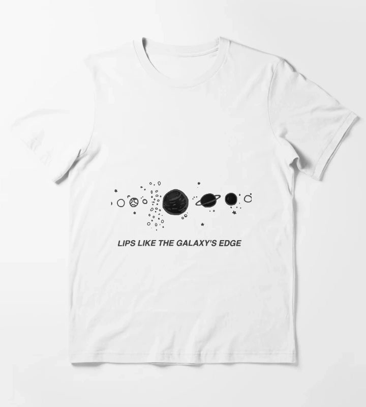 Lips Like The Galaxy T-Shirt White