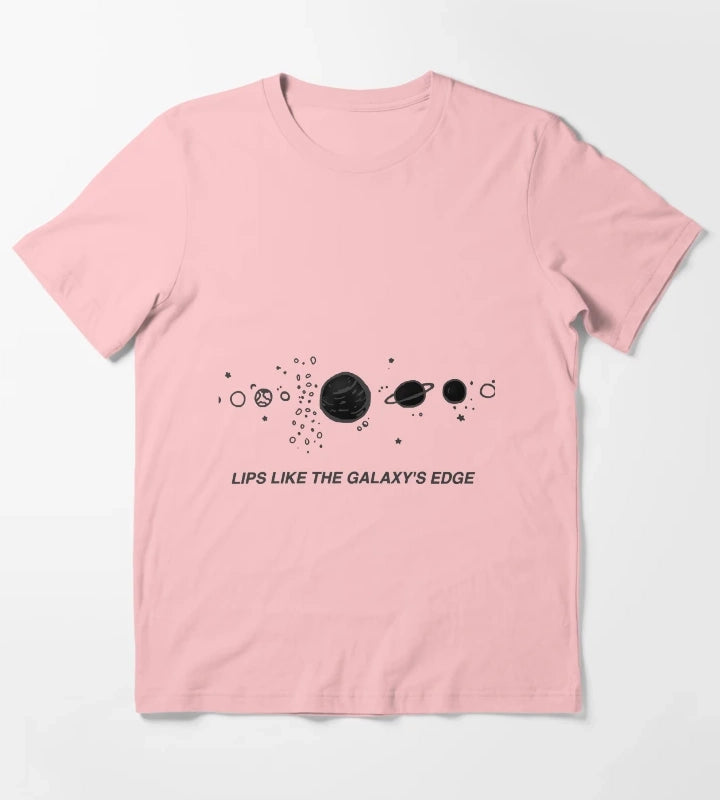 Lips Like The Galaxy T-Shirt Dark Grey
