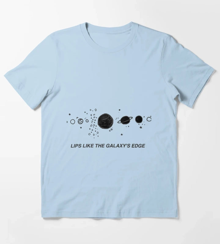 Lips Like The Galaxy T-Shirt Sky Blue