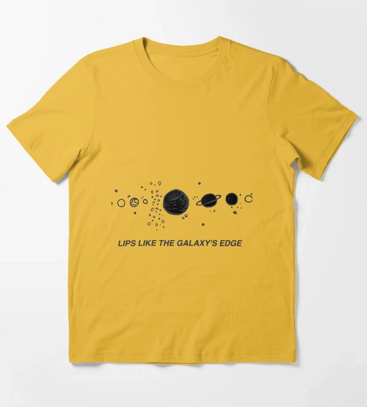 Lips Like The Galaxy T-Shirt Yellow