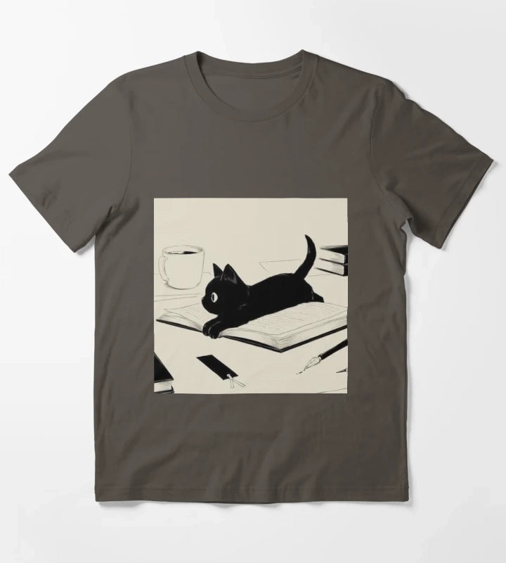 Little Cat T-Shirt Dark Grey