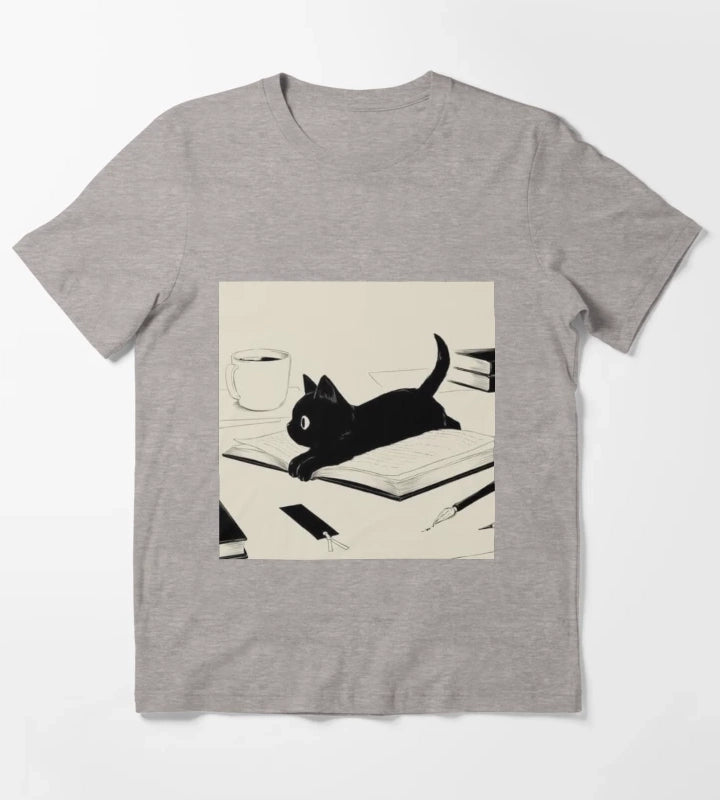 Little Cat T-Shirt Heather Grey