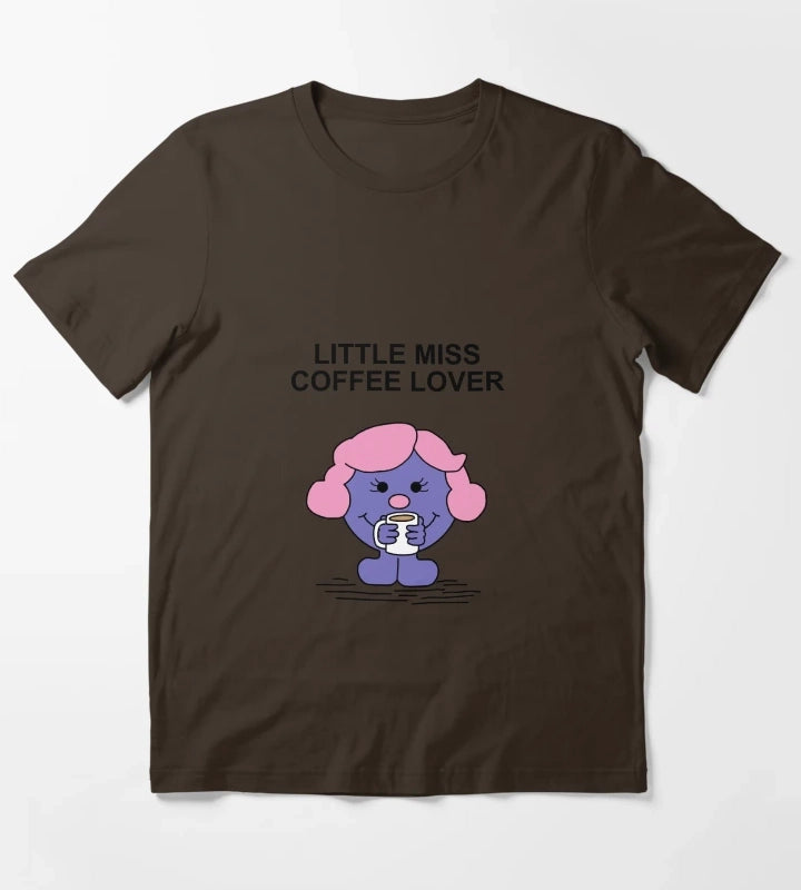 Little Miss Coffee Lover T-Shirt Brown